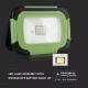 LED Wiederaufladbares Flutlicht SAMSUNG CHIP LED/10W/3,7V IP44 4000K grün