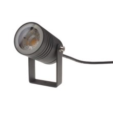 LED2 - Flutlicht NAVY 1xGU10/42W/230V anthrazit IP54