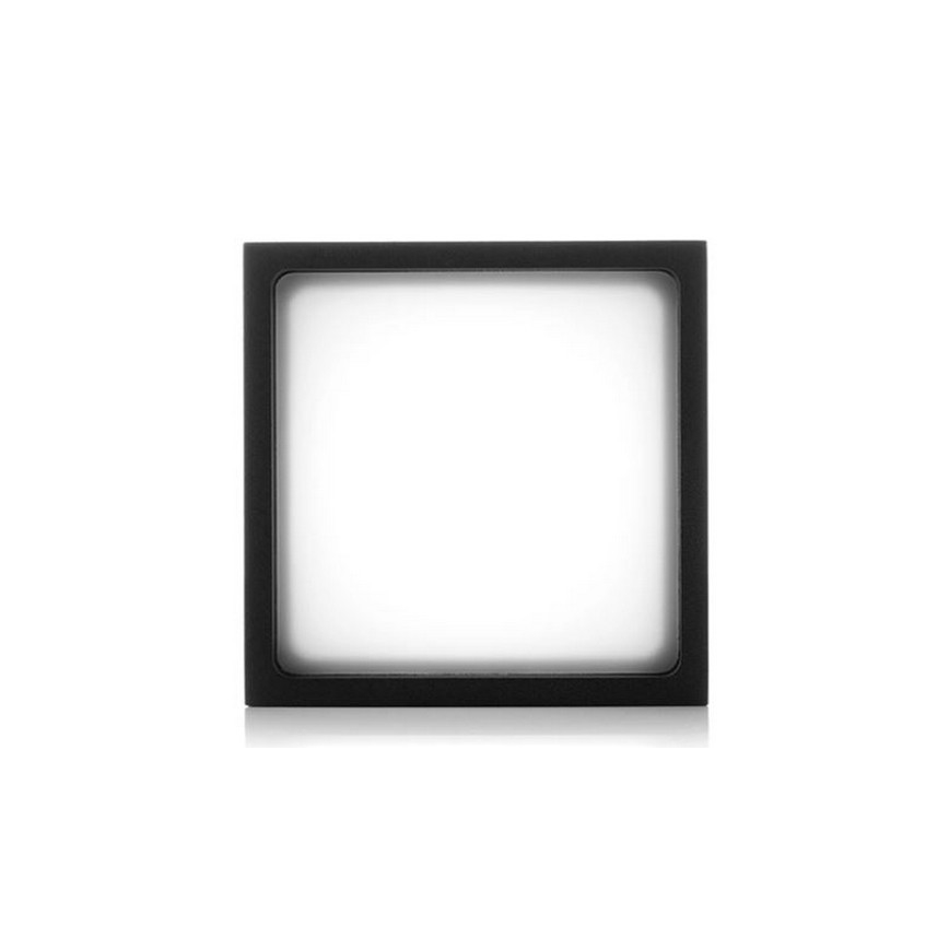 LED2 - LED-Außendeckenleuchte CUBE LED/12W/230V anthrazit IP54