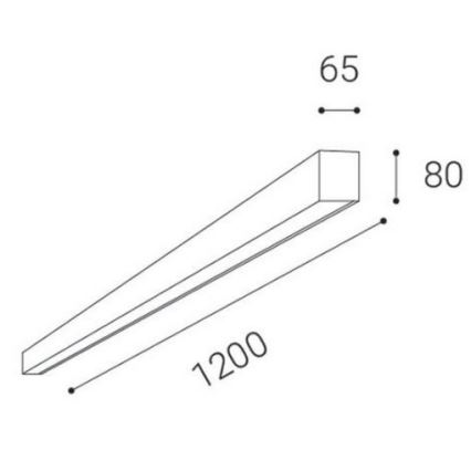 LED2 - LED-Deckeneinbauleuchte LINO LED/30W/230V 3000/3500/4000 weiß