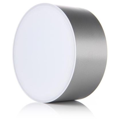 LED2 - LED-Deckenleuchte BUTTON LED/17W/230V silber