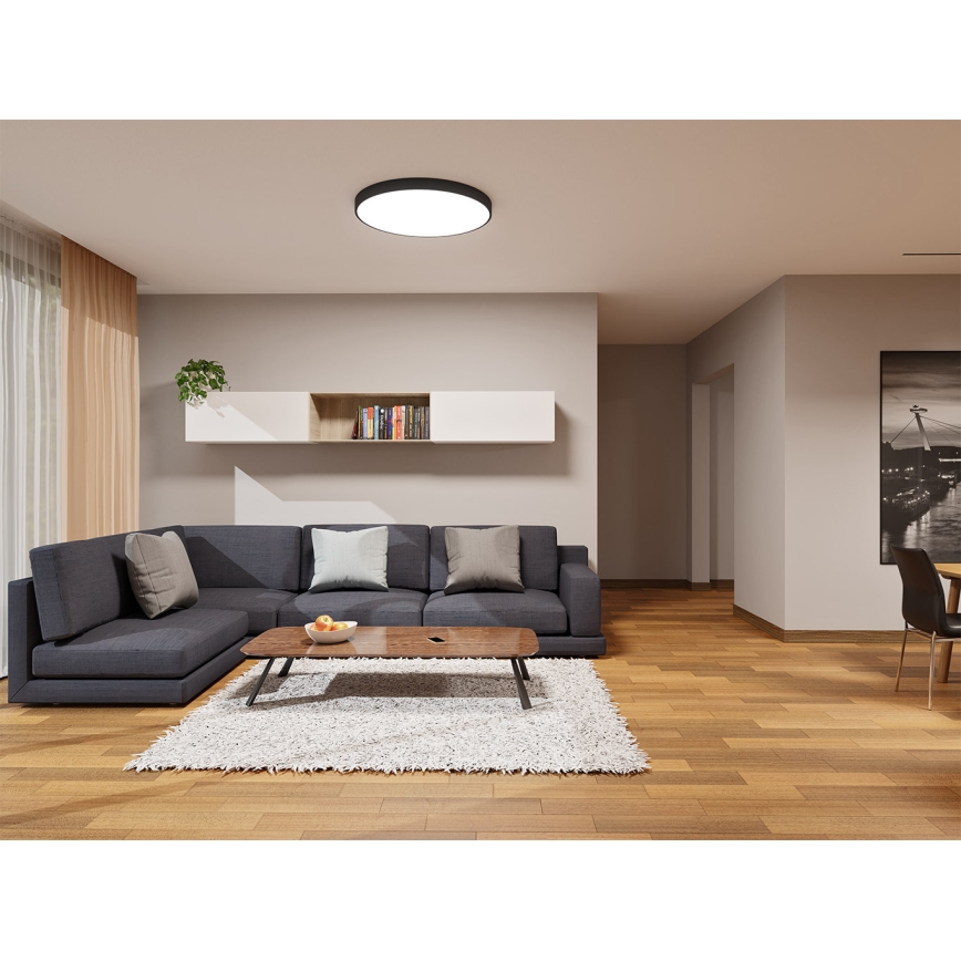 LED2 - LED-Deckenleuchte MONO LED/30W/230V 3000K/4000K schwarz