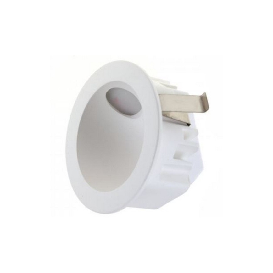 LED2 - LED-Einbauleuchte WALK LED/1W/230V + Montagekasten