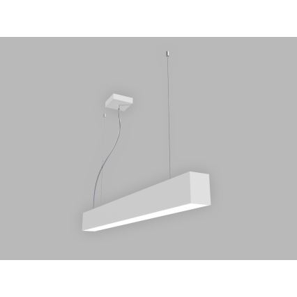 LED2 - LED-Hängeleuchte mit Seilaufhängung LINO LED/24W/230V 3000K/3500K/4000K 90 cm schwarz