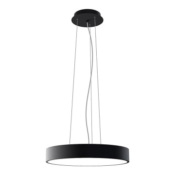 LED2 - LED-Pendelleuchte an Kabel MONO SLIM LED/30W/230V 2700/3000K/4000K Ø 40 cm schwarz