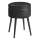 Lederhocker CORE, schwarz