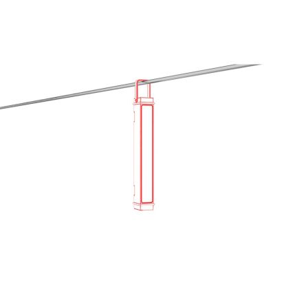 Ledlenser AF2R - Dimmbare, wiederaufladbare LED-Arbeitslampe, IP54, 1000 lm, bis zu 50 h Laufzeit, 4810 mAh