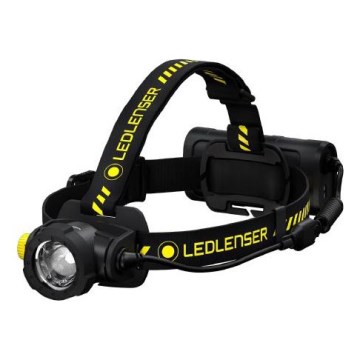 Ledlenser H15R WORK - dimmbare, wiederaufladbare LED-Stirnlampe LED/4800 mAh IP67 2500 lm 70 h schwarz