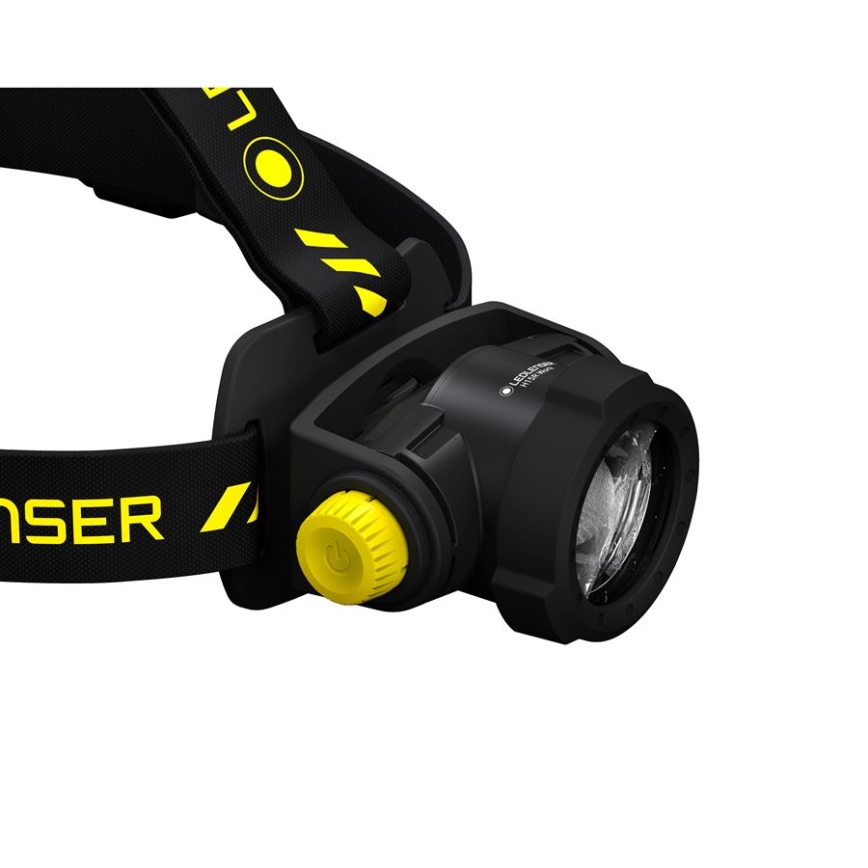 Ledlenser H15R WORK - dimmbare, wiederaufladbare LED-Stirnlampe LED/4800 mAh IP67 2500 lm 70 h schwarz