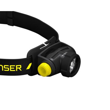 Ledlenser H5R WORK - dimmbare, wiederaufladbare LED-Stirnlampe, 1800 mAh, IP67, 500 lm, 45 h, schwarz