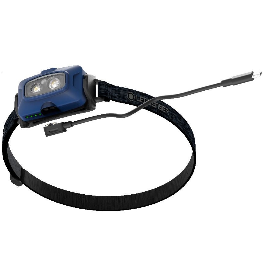 Ledlenser HF4R Core - dimmbare wiederaufladbare LED-Stirnlampe LED/1000 mAh IP68 500 lm 35 h blau