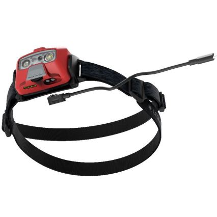 Ledlenser HF6R Core - dimmbare, wiederaufladbare LED-Stirnlampe, LED/2000 mAh, IP68, 800 lm, 60 h, rot