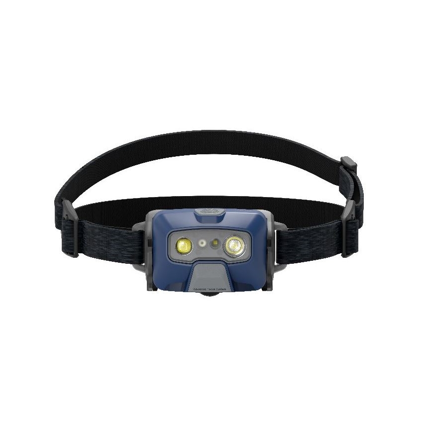 Ledlenser HF6R Core - dimmbare, wiederaufladbare LED-Stirnlampe, 2000 mAh, IP68, 800 lm, 60 h, blau