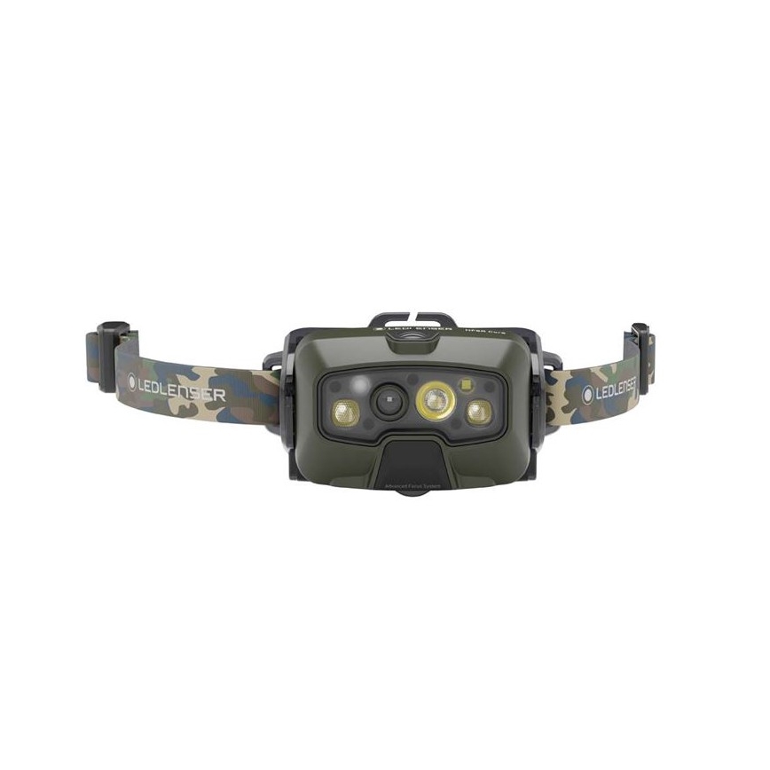 Ledlenser HF8R Core RGB - LED dimmbare, wiederaufladbare Stirnlampe LED/3700 mAh IP68 1600 lm 90 h grün