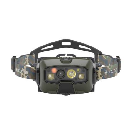 Ledlenser HF8R Core RGB - LED dimmbare, wiederaufladbare Stirnlampe LED/3700 mAh IP68 1600 lm 90 h grün