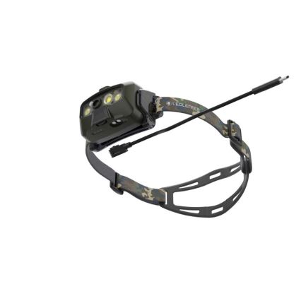 Ledlenser HF8R Core RGB - LED dimmbare, wiederaufladbare Stirnlampe LED/3700 mAh IP68 1600 lm 90 h grün