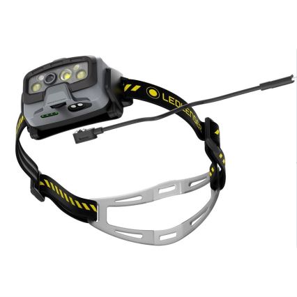 Ledlenser HF8R Work - dimmbare, wiederaufladbare LED-Stirnlampe, 3700 mAh, IP68, 1600 lm, 90 h, schwarz