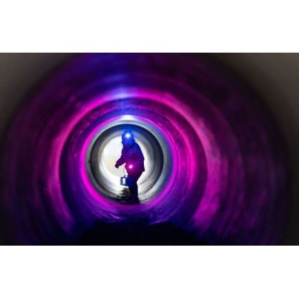 Ledlenser KIDBEAM4 RAINBOW - dimmbare Kinder-Taschenlampe LED/2xAAA IP44 violett