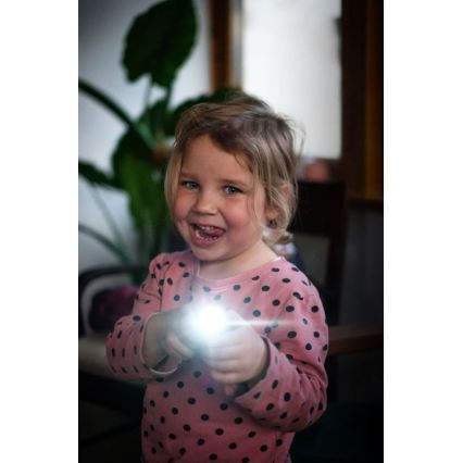 Ledlenser KIDBEAM4 RAINBOW - dimmbare Kinder-Taschenlampe LED/2xAAA IP44 violett