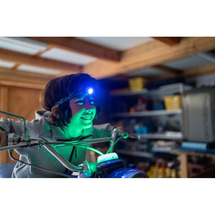 Ledlenser KIDCAMP6 DINO - dimmbare tragbare LED-Leuchte LED/3xAAA IP44 grün