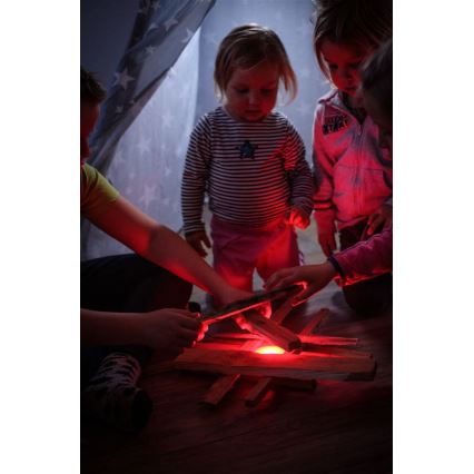 Ledlenser KIDCAMP6 DINO - dimmbare tragbare LED-Leuchte LED/3xAAA IP44 grün