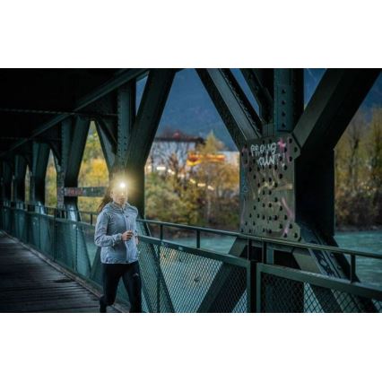 Ledlenser NEO1R - dimmbare, wiederaufladbare LED-Stirnlampe, 730 mAh, IP67, 250 lm, 15 h, grün