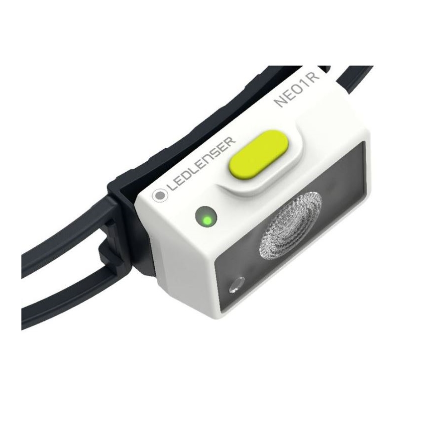 Ledlenser NEO1R - dimmbare, wiederaufladbare LED-Stirnlampe, 730 mAh, IP67, 250 lm, 15 h, grün