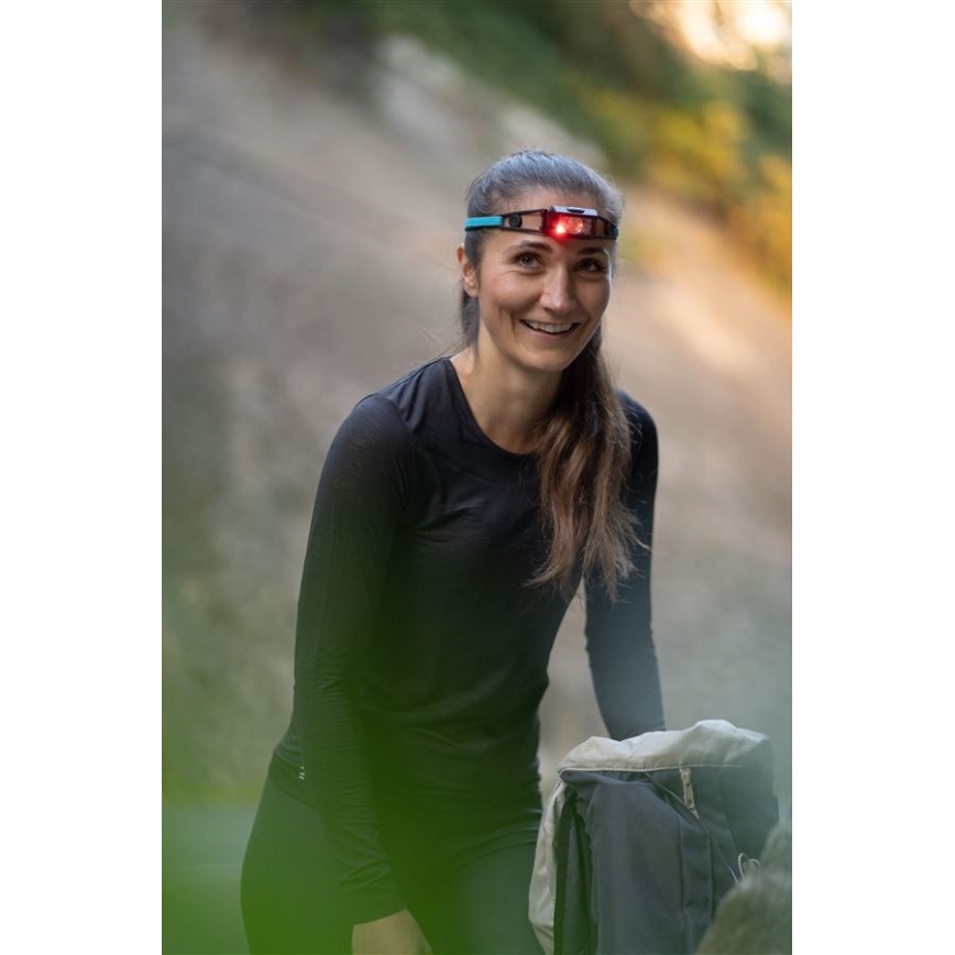 Ledlenser NEO1R - dimmbare wiederaufladbare LED-Stirnlampe LED/730 mAh IP67 250 lm 15 h blau