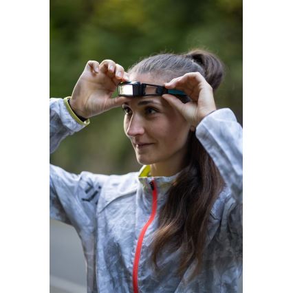 Ledlenser NEO1R - dimmbare wiederaufladbare LED-Stirnlampe LED/730 mAh IP67 250 lm 15 h blau