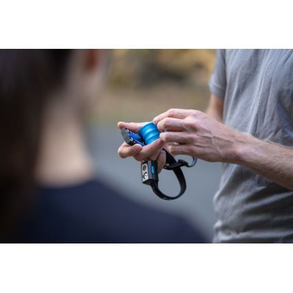 Ledlenser NEO3 - dimmbare LED-Stirnlampe LED/3xAAA IP54 400 lm 20 h blau