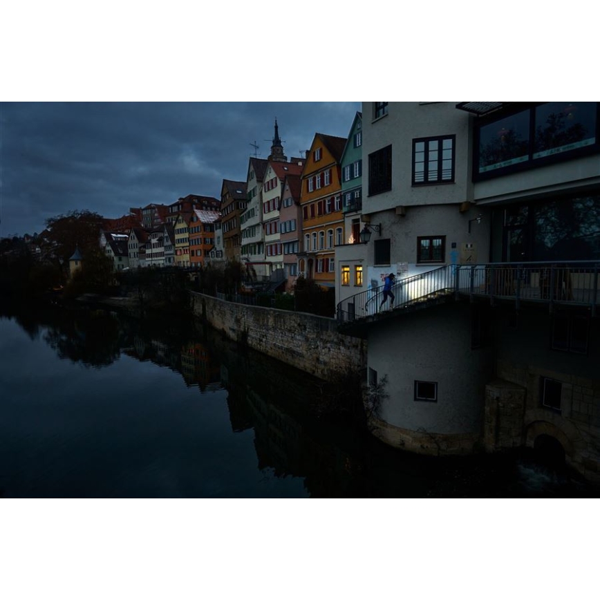 Ledlenser NEO3 - dimmbare LED-Stirnlampe LED/3xAAA IP54 400 lm 20 h blau