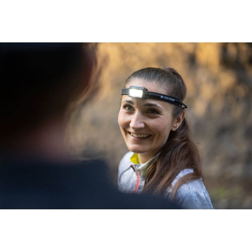 Ledlenser NEO5R - dimmbare wiederaufladbare LED-Stirnlampe LED/1800 mAh IP54 600 lm 35 h blau