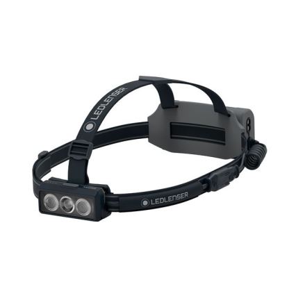 Ledlenser NEO9R - dimmbare, wiederaufladbare LED-Stirnlampe LED/5000 mAh IP54 1200 lm 120 h schwarz/grau