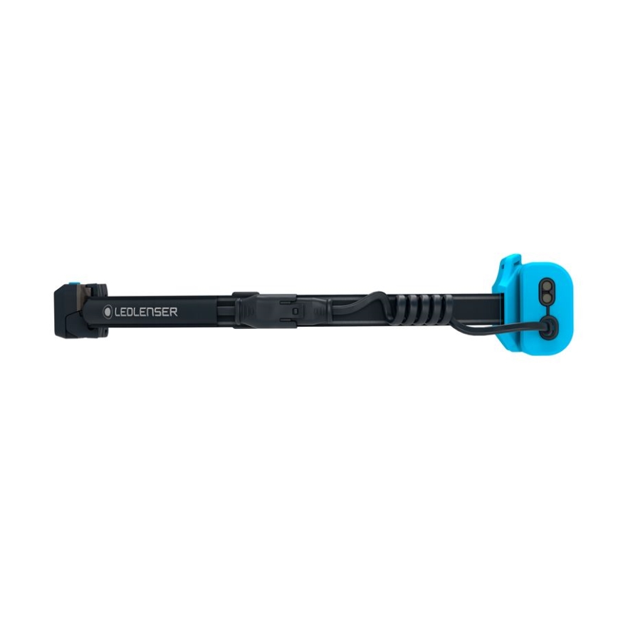 Ledlenser NEO9R - dimmbare, wiederaufladbare LED-Stirnlampe, 5000 mAh, IP54, 1200 lm, 120 h, schwarz/blau