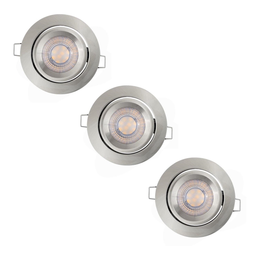Ledvance - 3er-Set dimmbare LED-Einbauleuchte SIMPLE LED/4,9W/230V