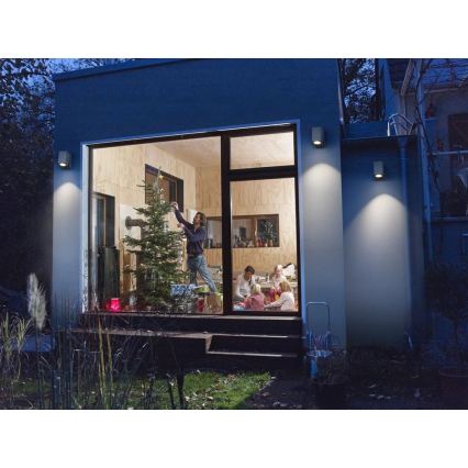 Ledvance - Außen-Wandleuchte ENDURA CLASSIC 1xGU10/35W/230V IP44 grau