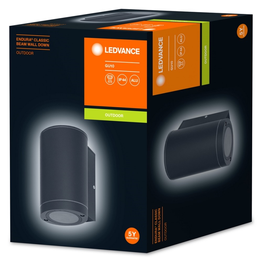 Ledvance - Außenwandbeleuchtung BEAM 1xGU10/35W/230V IP44