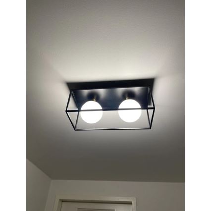 Ledvance - Außenwandleuchte DECOR SQUARE 2xG9/28W/230V IP44