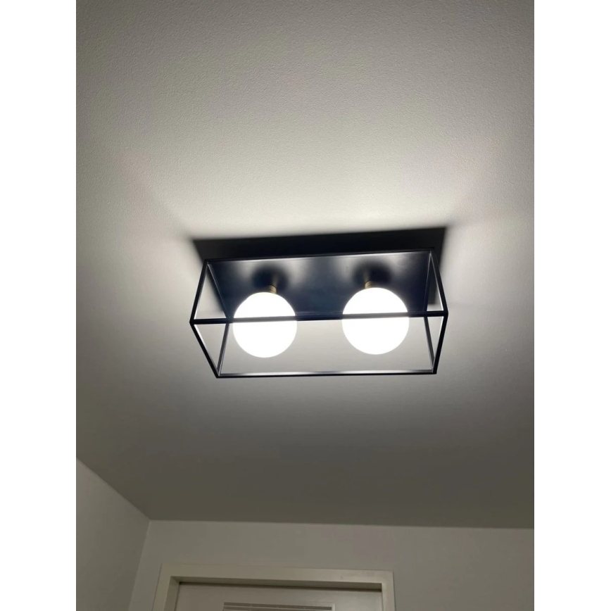 Ledvance - Außenwandleuchte DECOR SQUARE 2xG9/28W/230V IP44