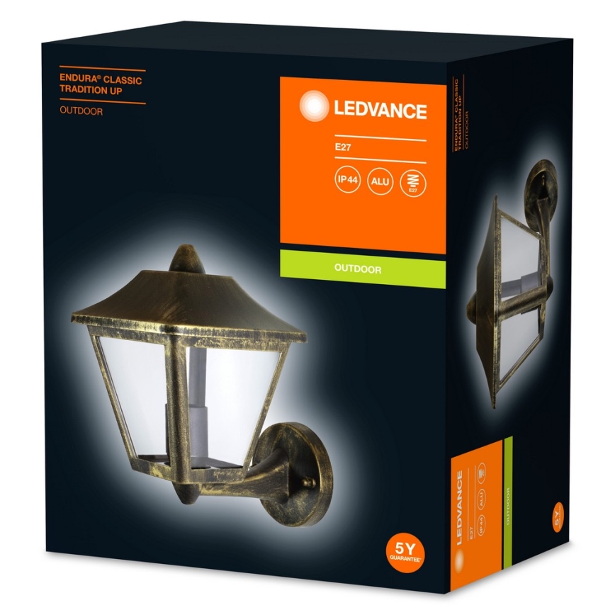 Ledvance - Außenwandleuchte ENDURA 1xE27/60W/230V IP44