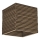 Ledvance - Deckenleuchte DECOR CARDBOARD 1xE27/15W/230V 25x25 cm