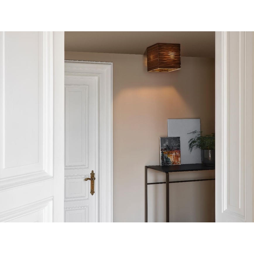 Ledvance - Deckenleuchte DECOR CARDBOARD 1xE27/15W/230V 25x25 cm