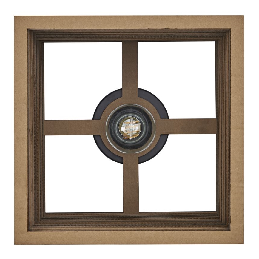 Ledvance - Deckenleuchte DECOR CARDBOARD 1xE27/15W/230V 25x25 cm