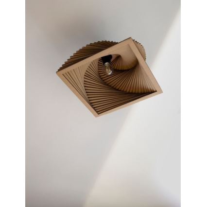 Ledvance - Deckenleuchte DECOR CARDBOARD 1xE27/15W/230V 40x40 cm