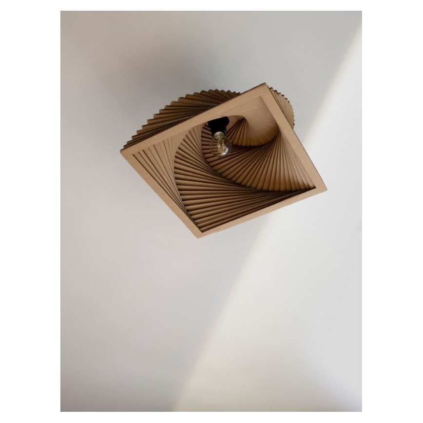 Ledvance - Deckenleuchte DECOR CARDBOARD 1xE27/15W/230V 40x40 cm
