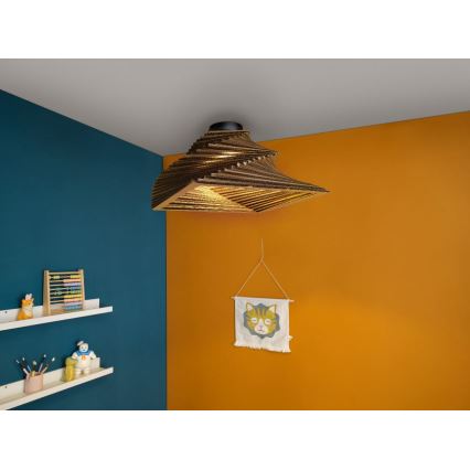 Ledvance - Deckenleuchte DECOR CARDBOARD 1xE27/15W/230V 40x40 cm