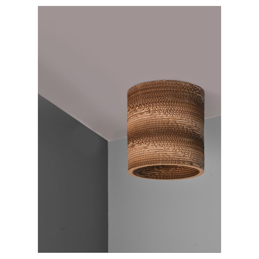 Ledvance - Deckenleuchte DECOR CARDBOARD 1xE27/15W/230V d 25 cm
