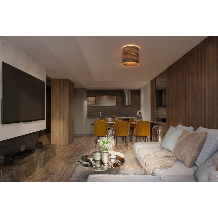 Ledvance - Deckenleuchte DECOR CARDBOARD 1xE27/15W/230V d 25 cm