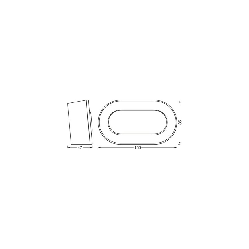 Ledvance - Dimmbare digitale LED-Uhr LINEAR LED/3,4W/5V