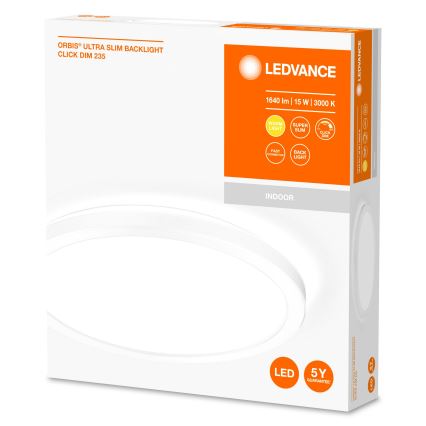 Ledvance – Dimmbare LED-Deckenleuchte ORBIS LED/15W/230V weiß